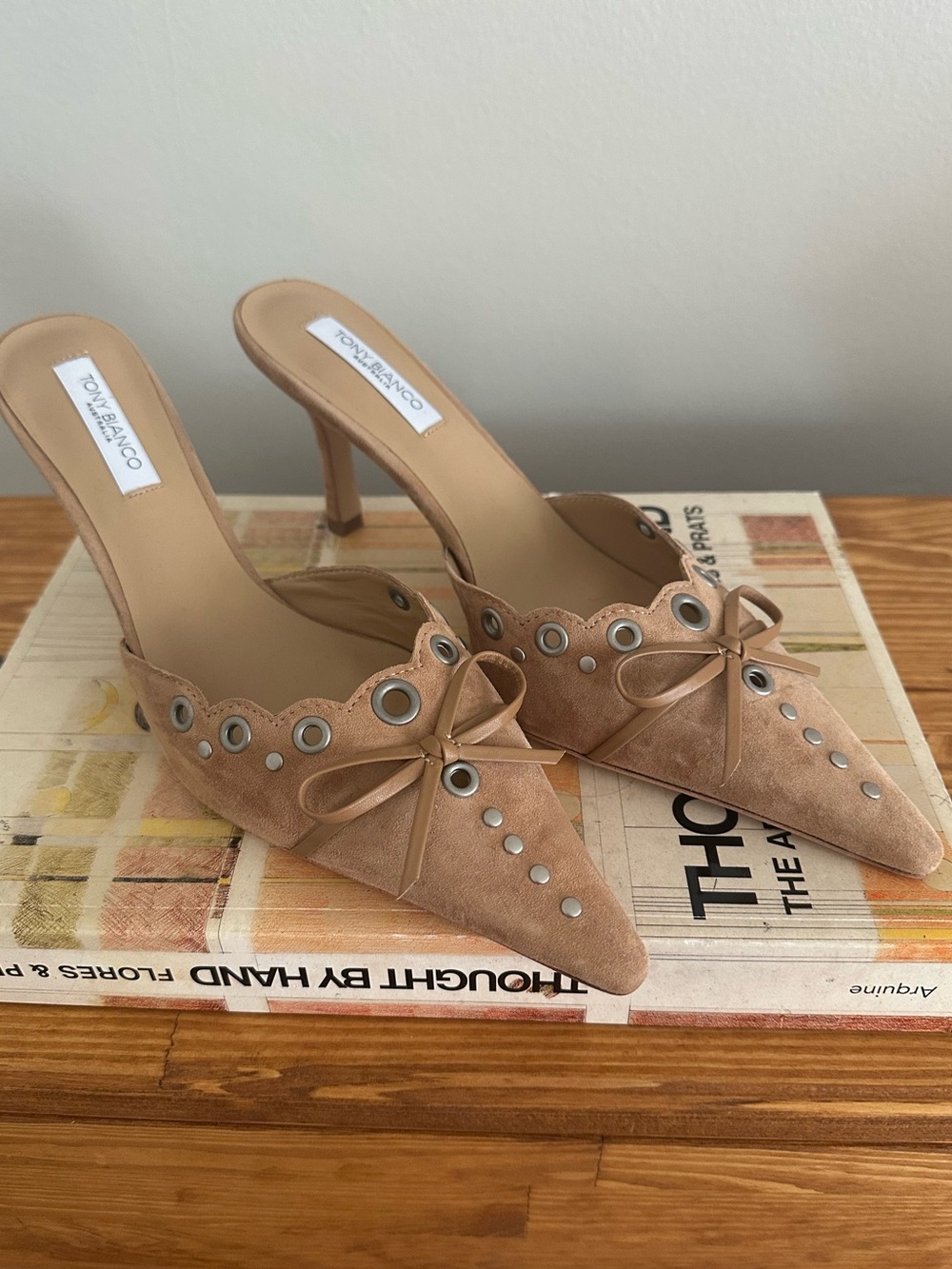 Tony Bianco Suede Heels/Mules